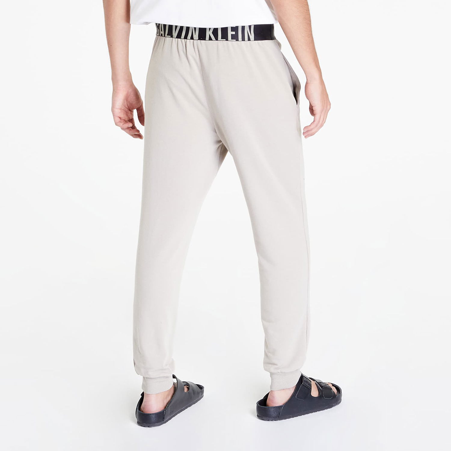 Спортни панталони CALVIN KLEIN Intense Power Lounge Jogger Winter Linen Бежово | NM1961E 5G4, 1