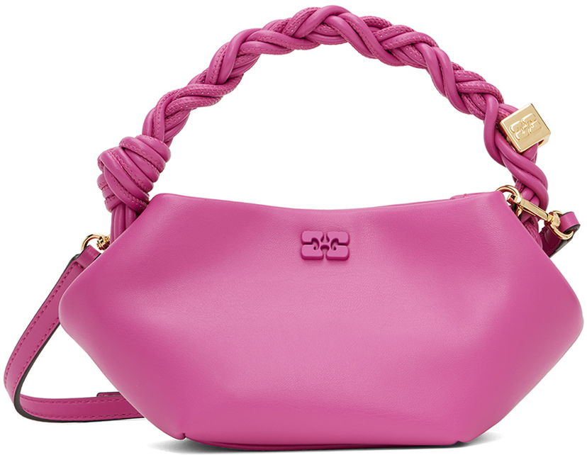 Дамска чанта GANNI GANNI Mini Bou Bag Розово | A5382