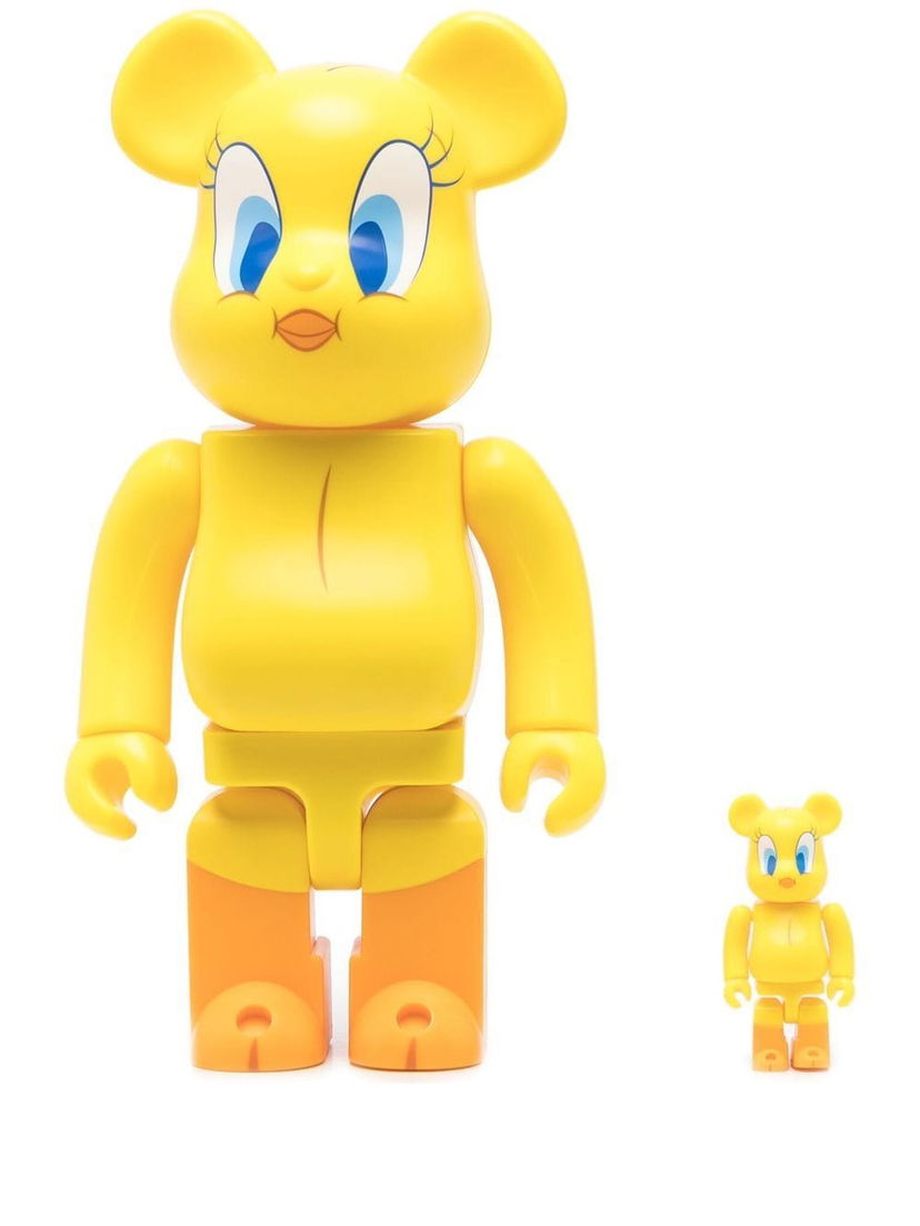 Колекционерско Medicom Toy BE@RBRICK Tweety 100% and 400% figure set - Yellow Жълто | 14TWEETY18286748