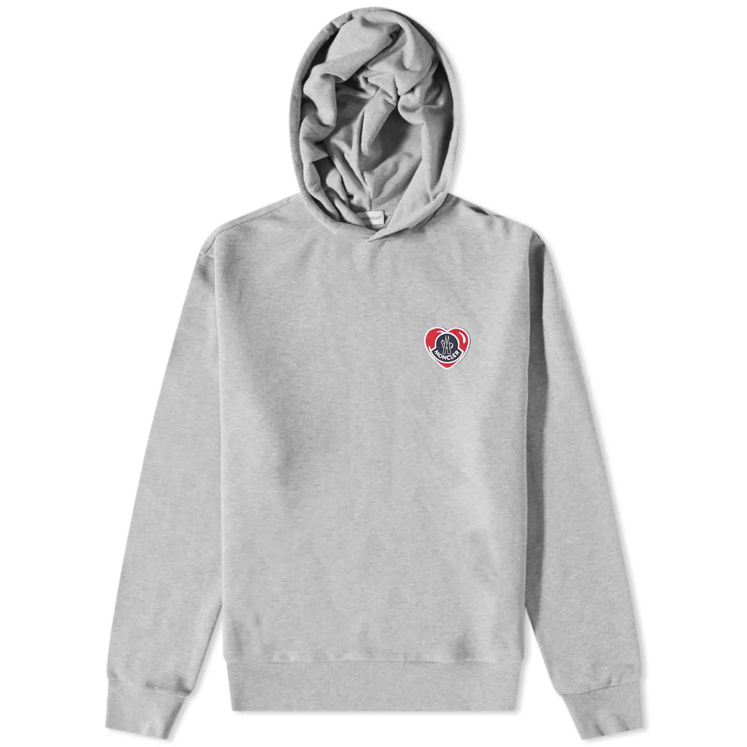 Суитчър Moncler Heart Popover Hoodie Сиво | 8G000-809KX-44-984, 0