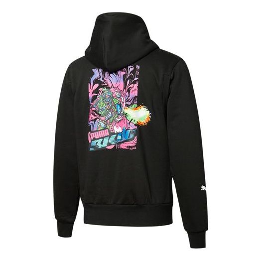 Суитчър Puma RKDO Crossover Fleece Hoodie Черно | 532693-01
