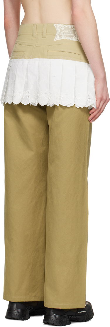 Панталони Andersson Bell Andersson Bell Lace Pleats Skirt Trousers Бежово | apa798w, 2
