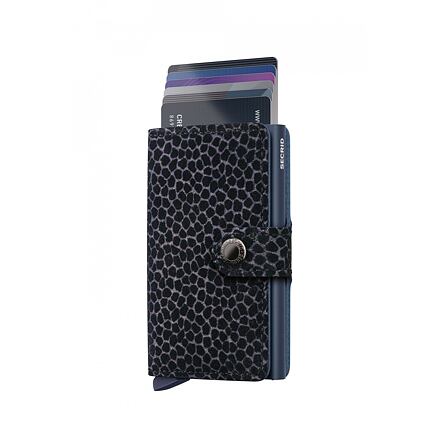 Портфейл Secrid Slimwallet Giraffina Leather Wallet Тъмно синьо | MGi-Blue, 1
