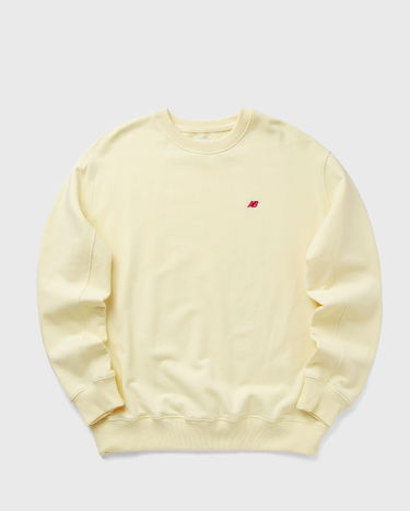Суитчър New Balance Crewneck Sweatshirt Жълто | MT43541-CAU, 2