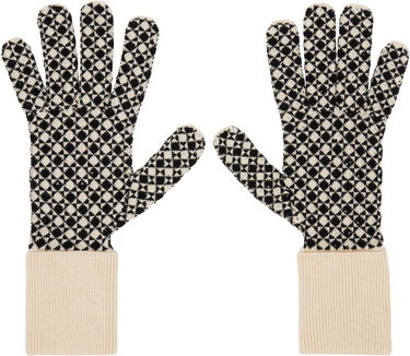 Ръкавици Maison Margiela MM6 Maison Margiela Knit Gloves with Cuffs Бежово | S52TS0045 M13141, 1