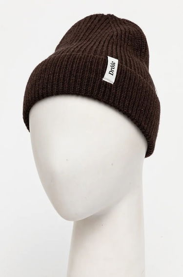 Шапка Drôle de Monsieur Men's Beanie Кафяво | E-BN100-WO007-BN, 3
