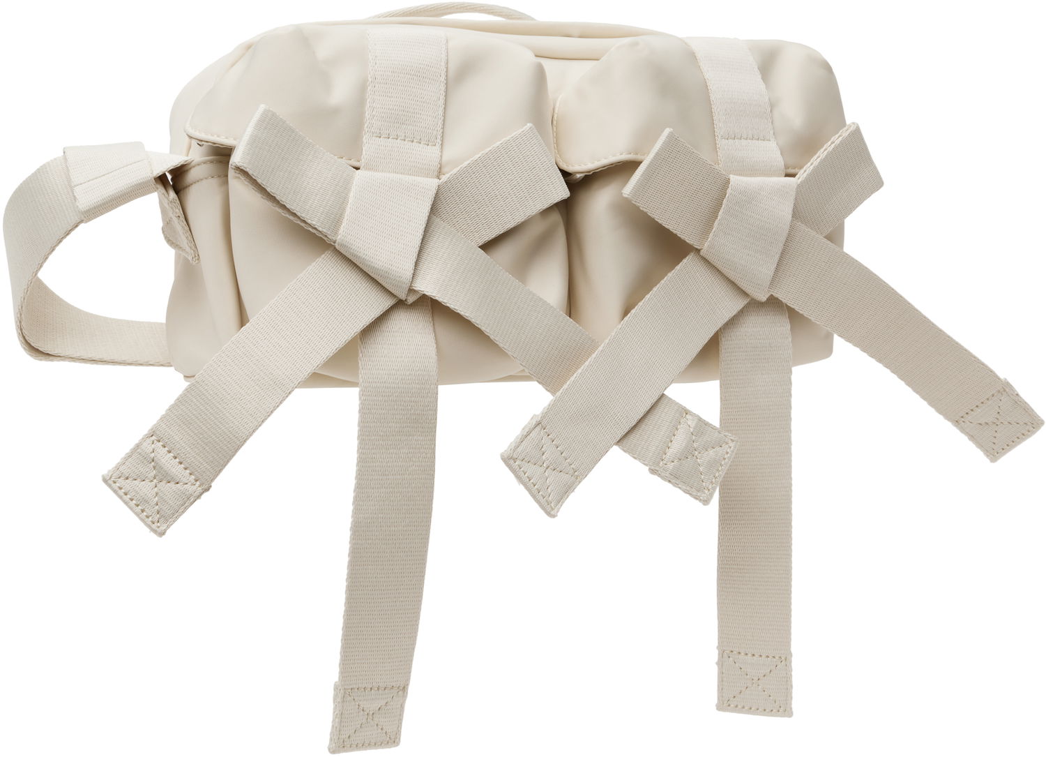 Чанта през рамо Simone Rocha Simone Rocha Classic Bow Crossbody Bag Бежово | BAG149-M 0761, 1