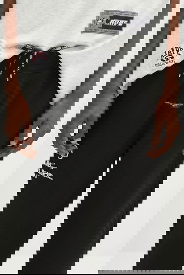 Спортни панталони AAPE by A Bathing Ape Main Sweat Graphic Print Drawstring Sweatpants Черно | AAPPTMB637XXN, 3