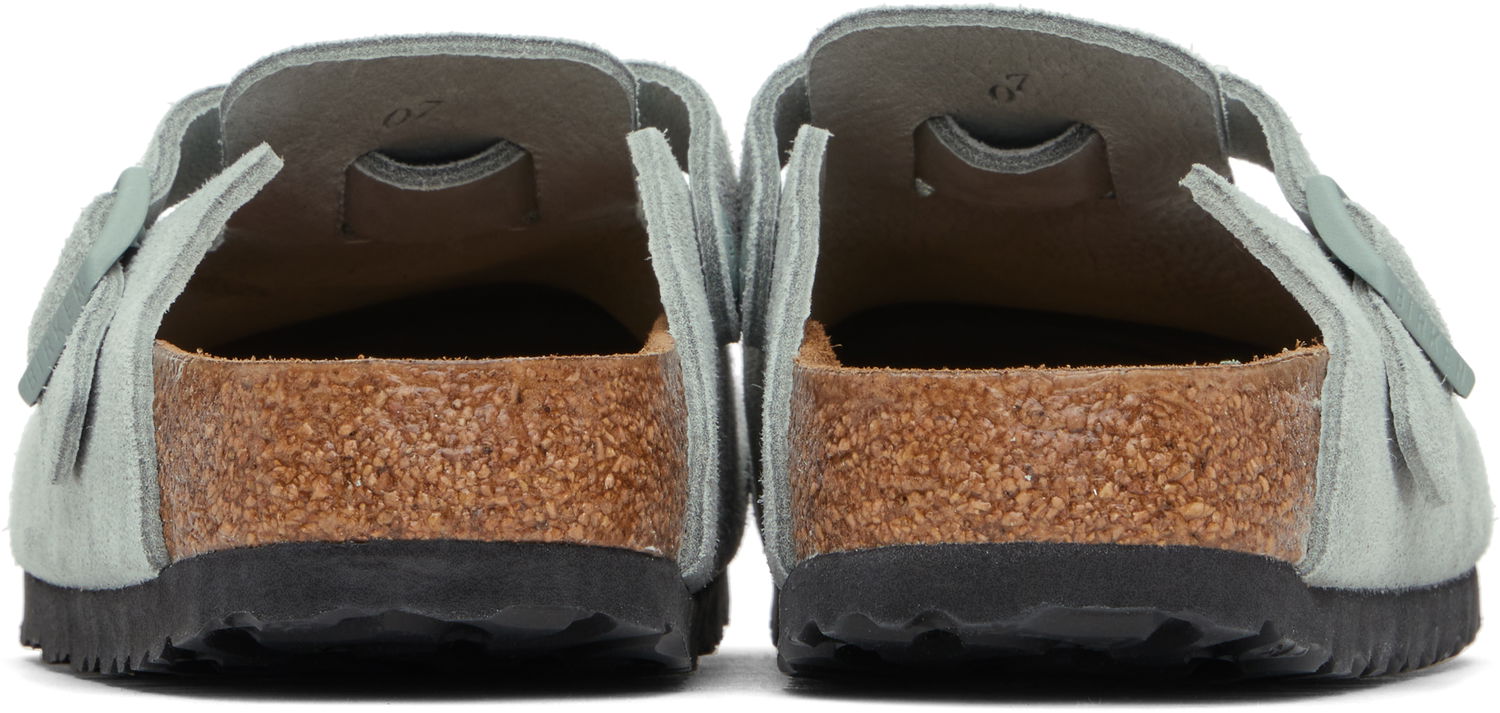 Облекло Birkenstock Birkenstock Boston Soft Footbed Slip-on Loafers Сиво | 1029801, 1