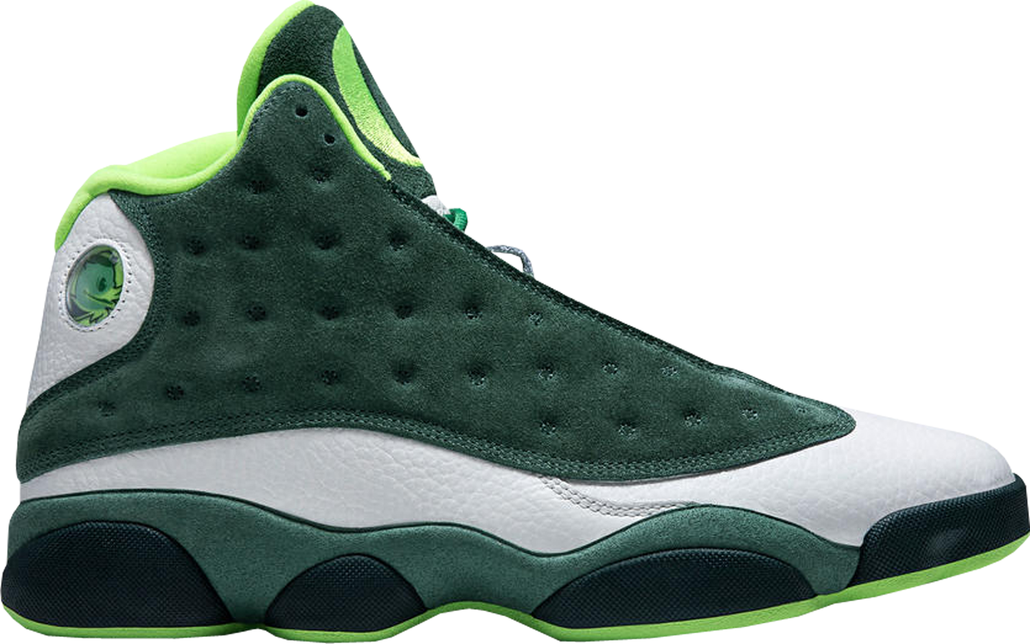 Кецове и обувки Jordan Air 13 Retro Oregon Ducks PE Зелено | AR4390-313, 0
