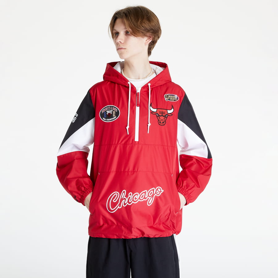 Ветровка Mitchell & Ness NBA Team Origins Pullover Anorak Червено | OJPO5033-CBUYYPPPSCAR, 0