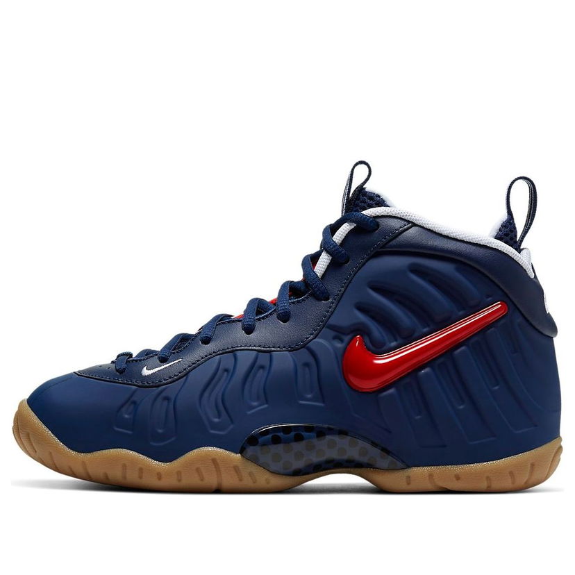 Кецове и обувки Nike Little Posite Pro "Blue Void University Red" Тъмно синьо | 644792-405