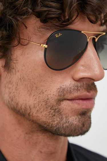 Слънчеви очила Ray-Ban Ray-Ban Aviator Full Color Sunglasses Черно | 0RB3025JM, 2