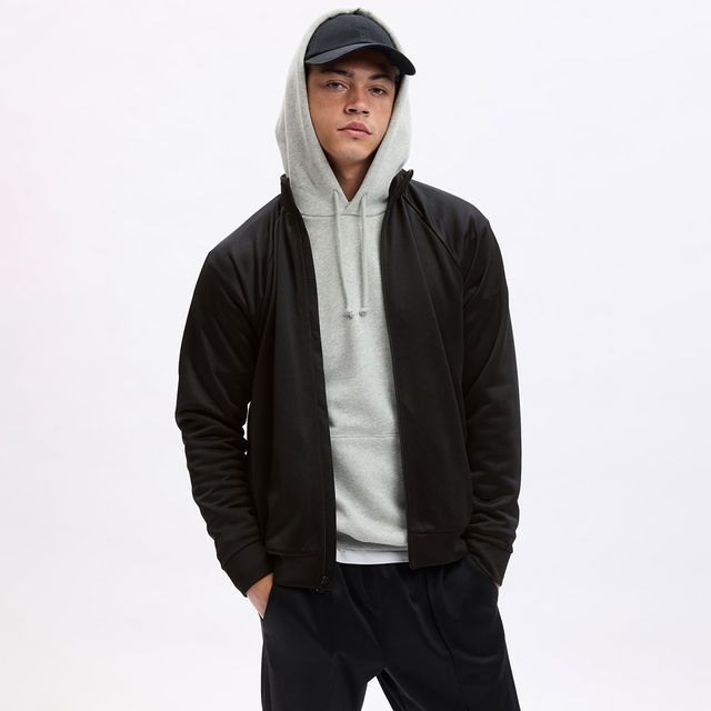 Performance Tracksuit Fullzip Top True Black V2