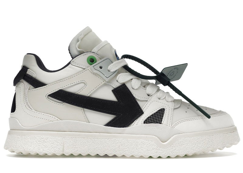 Кецове и обувки Off-White Sponge Mid Top White Black Бяло | OMIA234S22LEA0010110 / OMIA234F22LEA0010110 / OMIA234C99LEA0020110 / OMIA234C99LEA0010110, 0