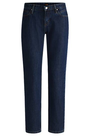 Slim-Fit Rinse-Washed Denim Jeans