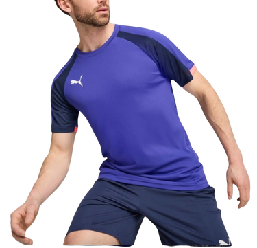 Фланелка Puma Jersey T-Shirt Short Sleeve Синьо | 659526-01, 2