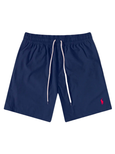 Бански Polo by Ralph Lauren Traveler Swim Short Тъмно синьо | 710907255001