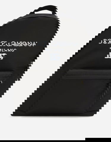 Раница Dolce & Gabbana Dolce & Gabbana Nylon Backpack With Logo Print Черно | EM0074AK44180999, 0