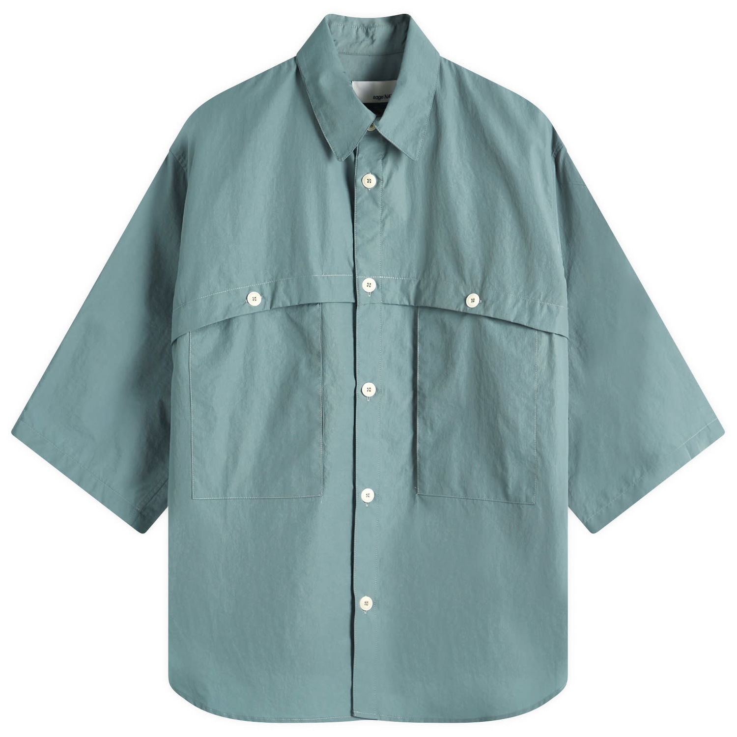 Риза sage NATION Sage Nation Martial Short Sleeve Vent Shirt, Large Зелено | S115-SVB, 0