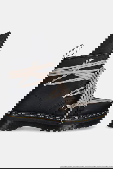 Кецове и обувки Rick Owens Rick Owens DRKSHDW x Dr. Martens 1460 Quad Sole Megalace® Boot Черно | DM02E6812.8001, 1