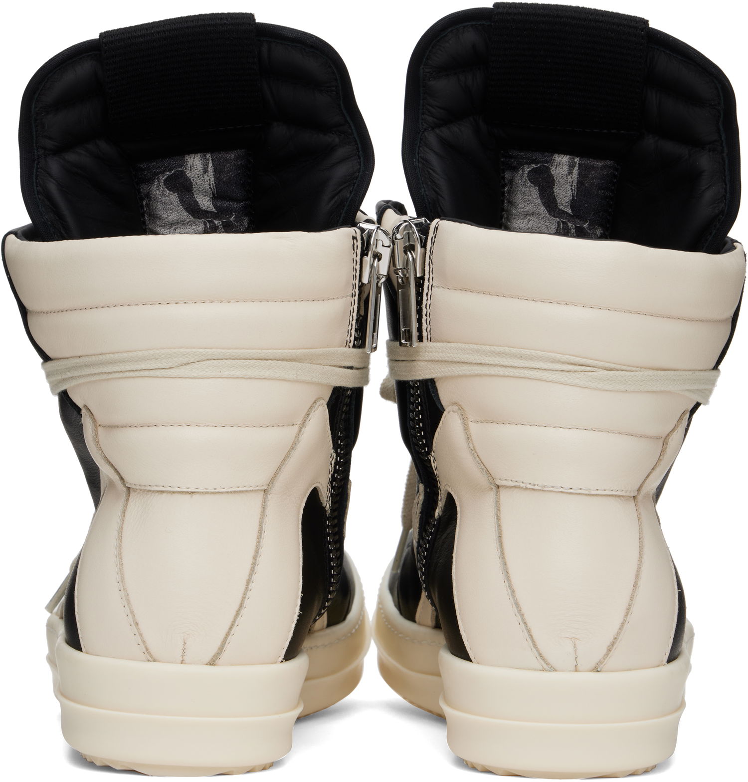 Кецове и обувки Rick Owens Rick Owens Hollywood Geobasket Черно | RU01E5894 LCO, 1