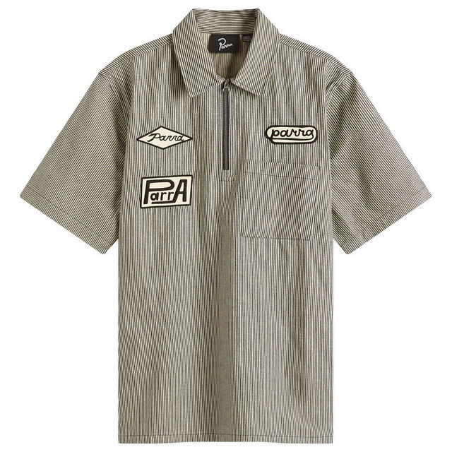 Parra Work Later Short Sleeve Shirt, Size Large