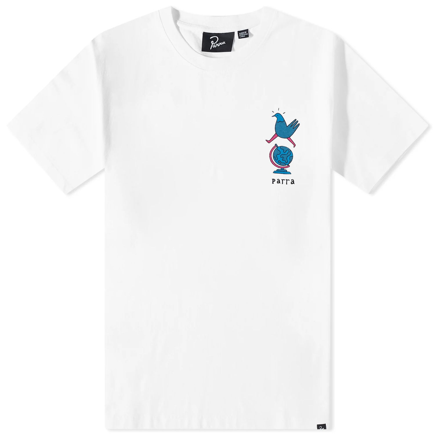 Тениска By Parra Art Anger Tee Бяло | 49405-WHT, 0