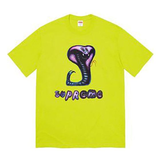 Тениска Supreme Supreme Snake Graphic T-Shirt Жълто | SUP-SS21-830, 0
