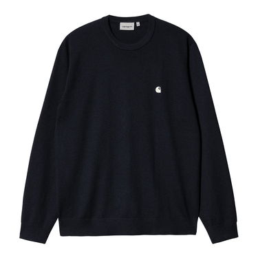 Пуловер Carhartt WIP Madison Sweater Тъмно синьо | I030841_0CO_XX, 5