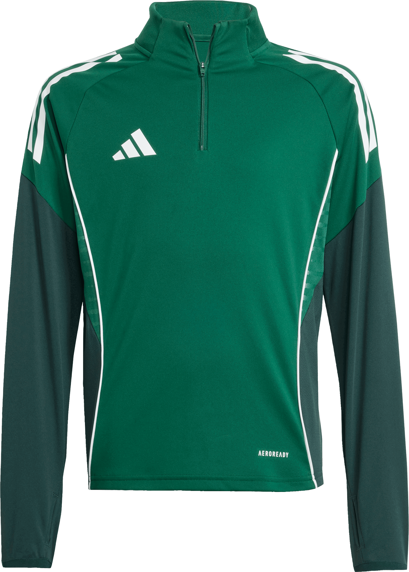Суитчър adidas Performance Adidas TIRO25C Training 1/4 Zip Top Зелено | ji8937, 0