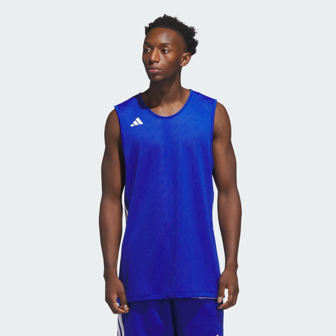 Фланелка adidas Performance 3G Speed Reversible Basketball Jersey Синьо | JM5097, 0