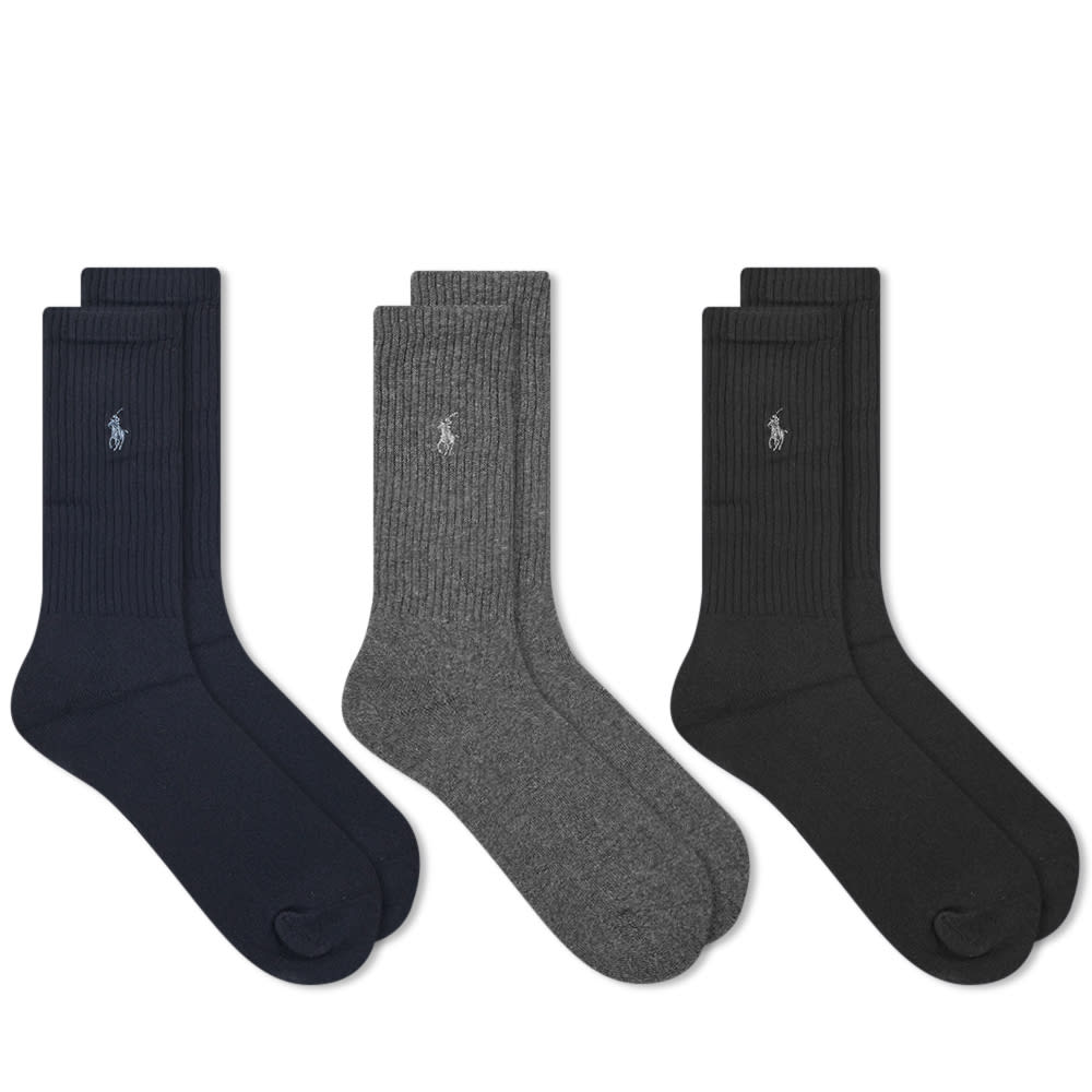 Чорапи Polo by Ralph Lauren Sports Sock - 3 Pack Многоцветен | 449655211001, 0