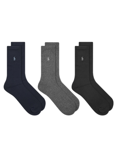 Чорапи Polo by Ralph Lauren Sports Sock - 3 Pack Многоцветен | 449655211001