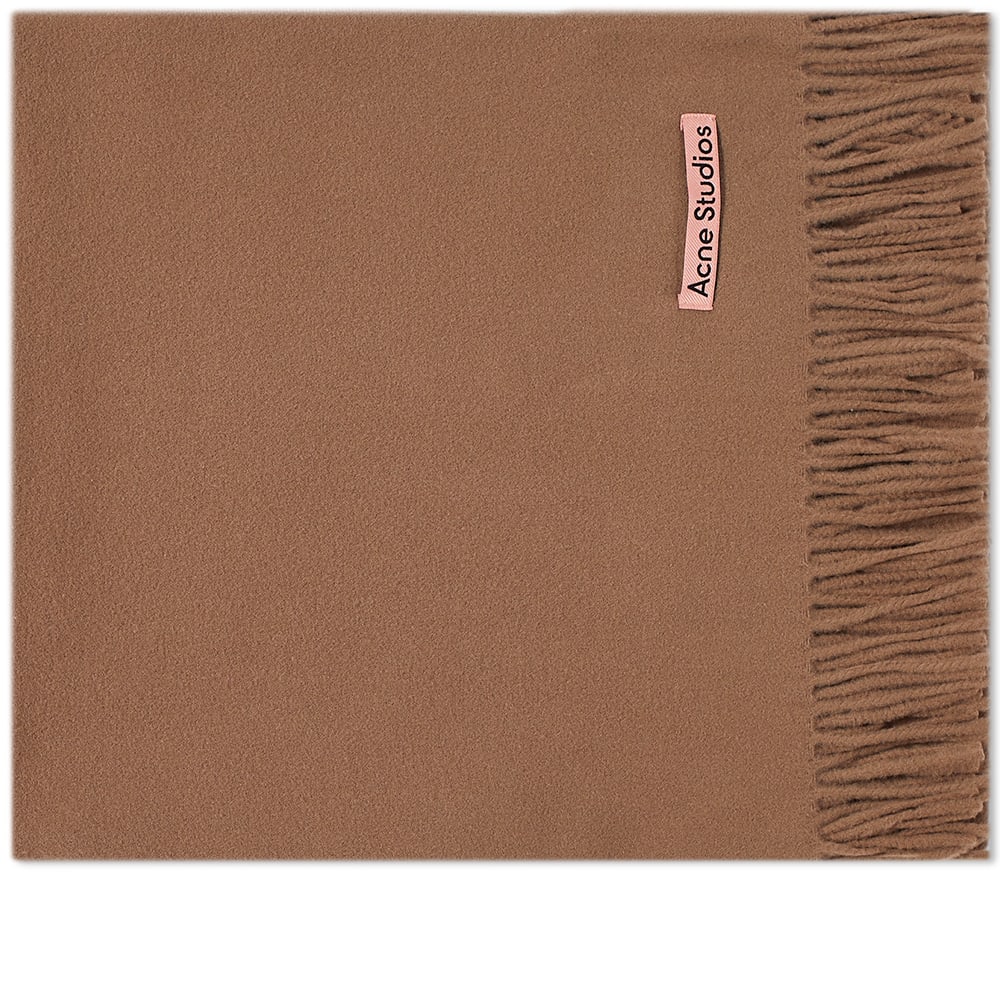 Шал Acne Studios Canada New Scarf Caramel Brown Кафяво | CA0209-59C, 0