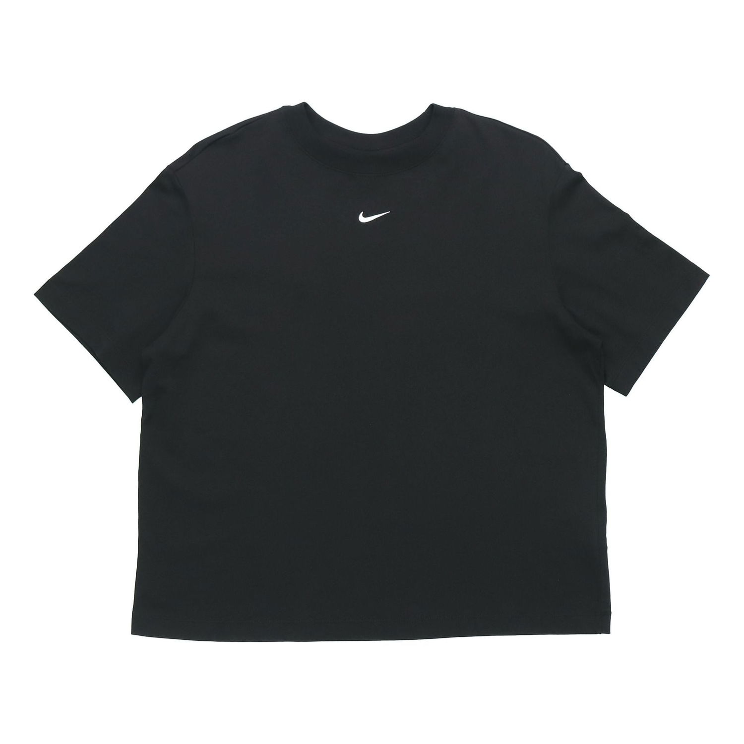 Съкратен топ Nike Sportswear Essentials Embroidered Logo T-Shirt Черно | CT2588-010, 0