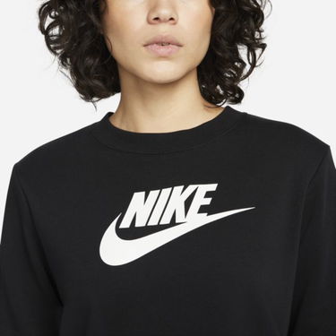 Суитчър Nike Sportswear Club Fleece Logo Crew-Neck Sweatshirt Черно | DQ5832-010, 3