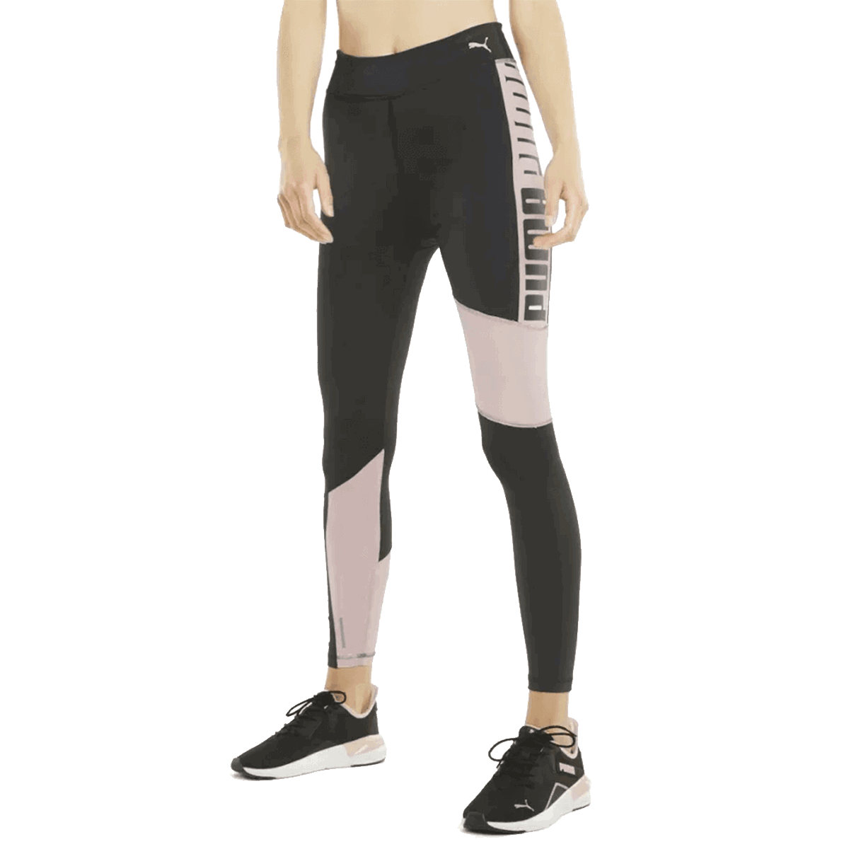 Клинове Puma Train Fav Logo High-Waist 7/8 Leggings Черно | 520259-36, 0