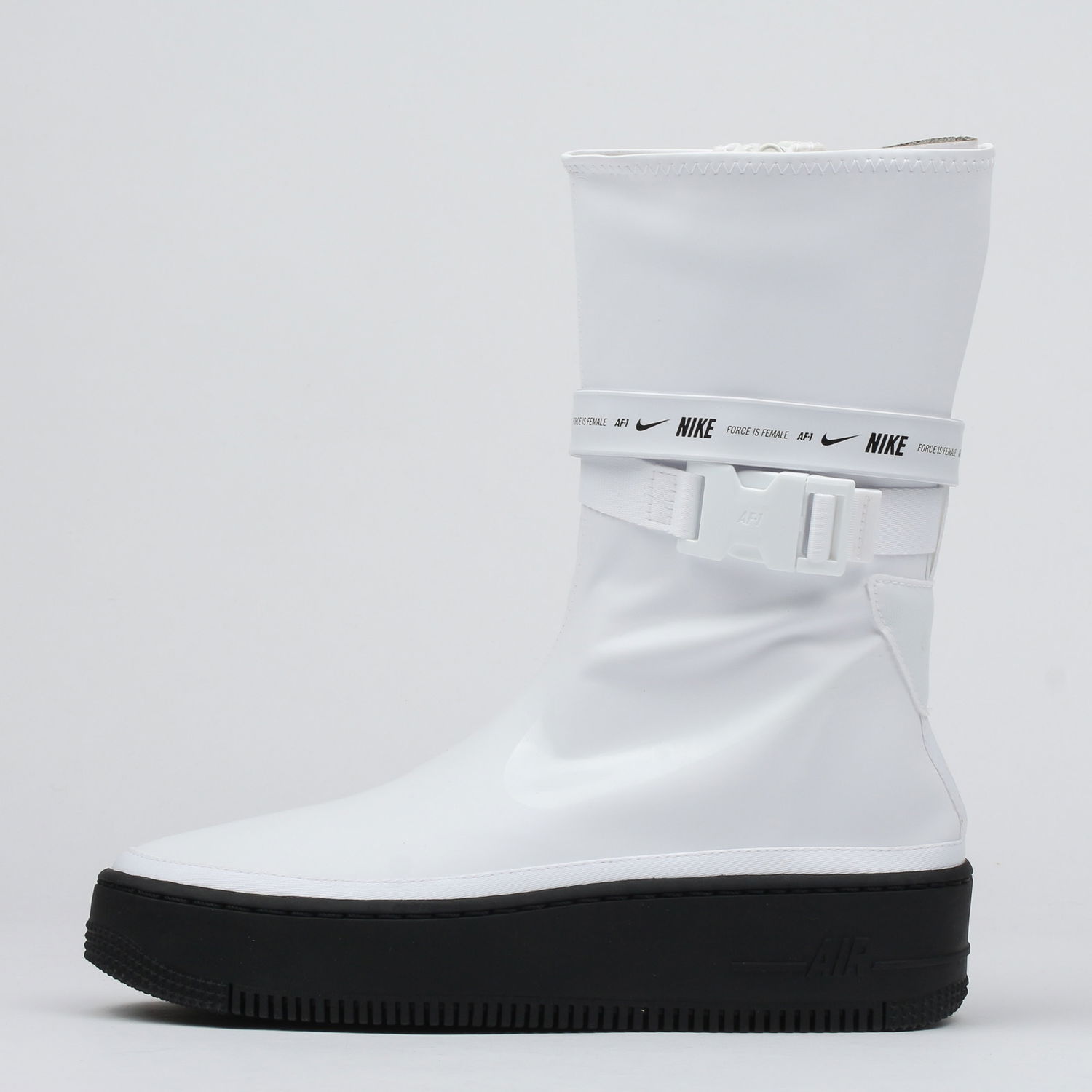 Кецове и обувки Nike W Air Force 1 Sage Hi Бяло | AQ2771-100, 1