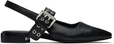 Облекло rag & bone Rag & Bone Astra Leather Slingback Slippers Черно | WFF24SF002TB2, 0