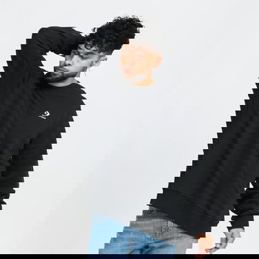 Суитчър Converse Embroidered Crew Ft Черно | 10020345-A01, 0