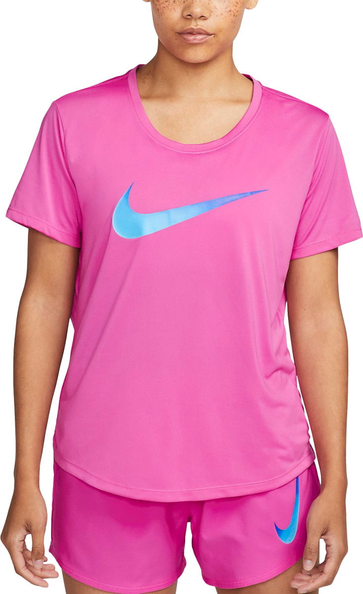 Тениска Nike Dri-FIT One Swoosh Tee Розово | dx1025-623, 0