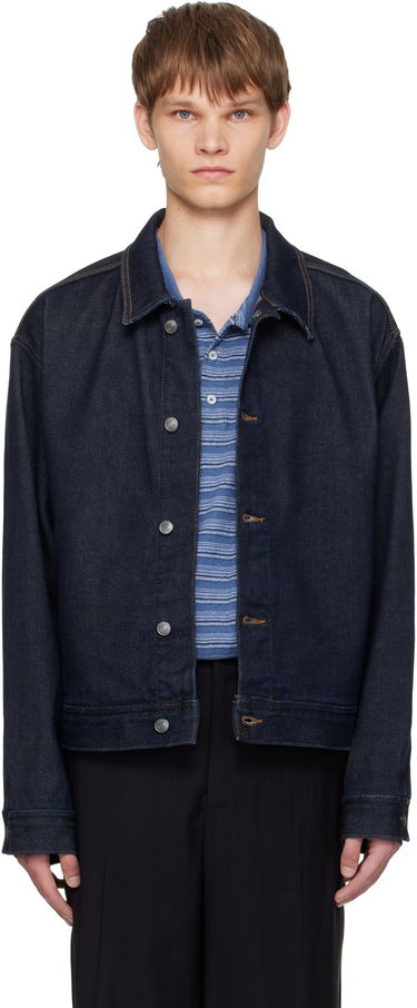 Яке BOSS Hugo Regular-Fit Denim Jacket Синьо | 50547402, 0