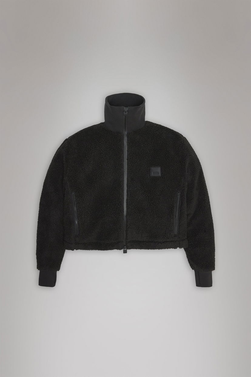 Яке Rains Kofu Fleece Short Jacket Черно | 19950\01