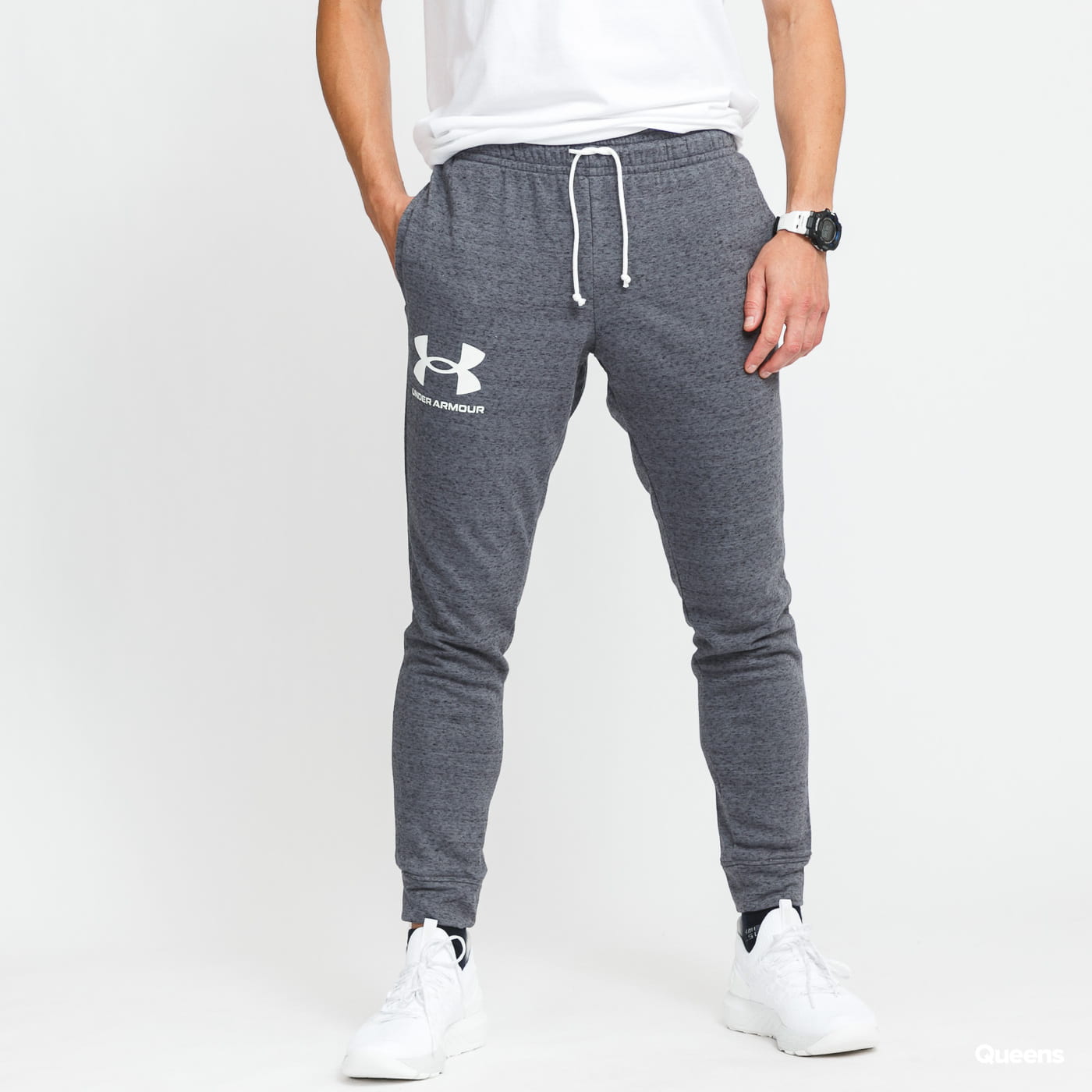 Спортни панталони Under Armour Rival Terry Jogger Сиво | 1361642-012, 0