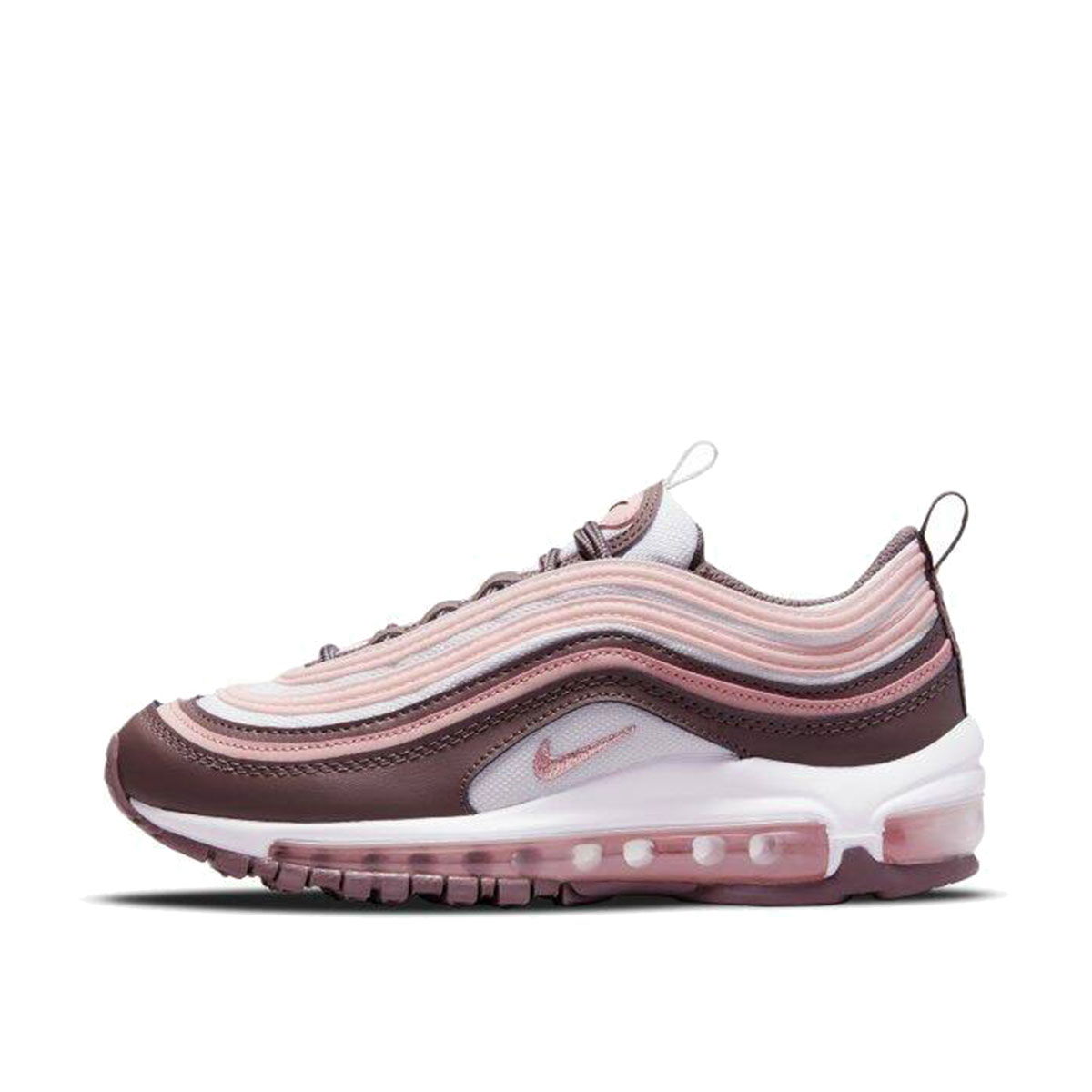 Кецове и обувки Nike Air Max 97 Violet Ore Pink Glaze GS Розово | 921522-200, 1
