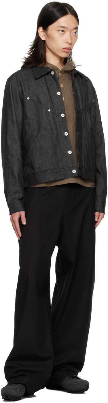 Панталони sage NATION SAGE NATION Wide Tailored Trousers Черно | S128 WIDE TAILORED TROUSER COT, 3
