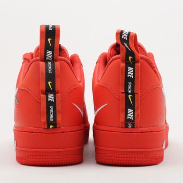 Кецове и обувки Nike Air Force 1 '07 LV8 ''Overbranding'' Червено | AJ7747-800, 3