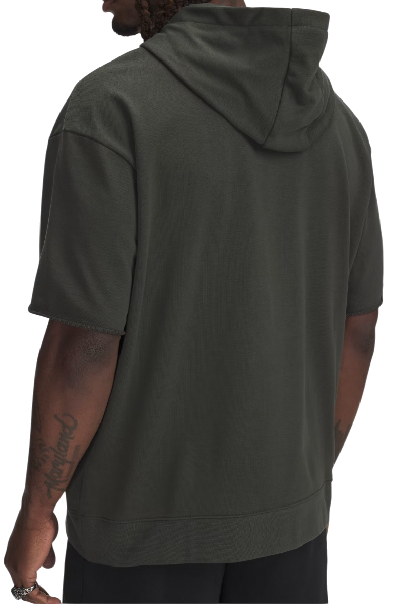 Суитчър Under Armour Project Rock SS Terry Short Sleeve Hoodie Зелено | 1389952-310, 1