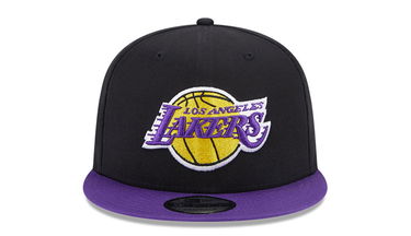 Шапка с козирка New Era LA Lakers Team Side Patch 9FIFTY Snapback Cap Черно | 60364386, 4